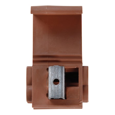 Jandorf Jandorf 12-10 Ga. Insulated Wire Terminal Self-Stripping Brown 2 pk 60797